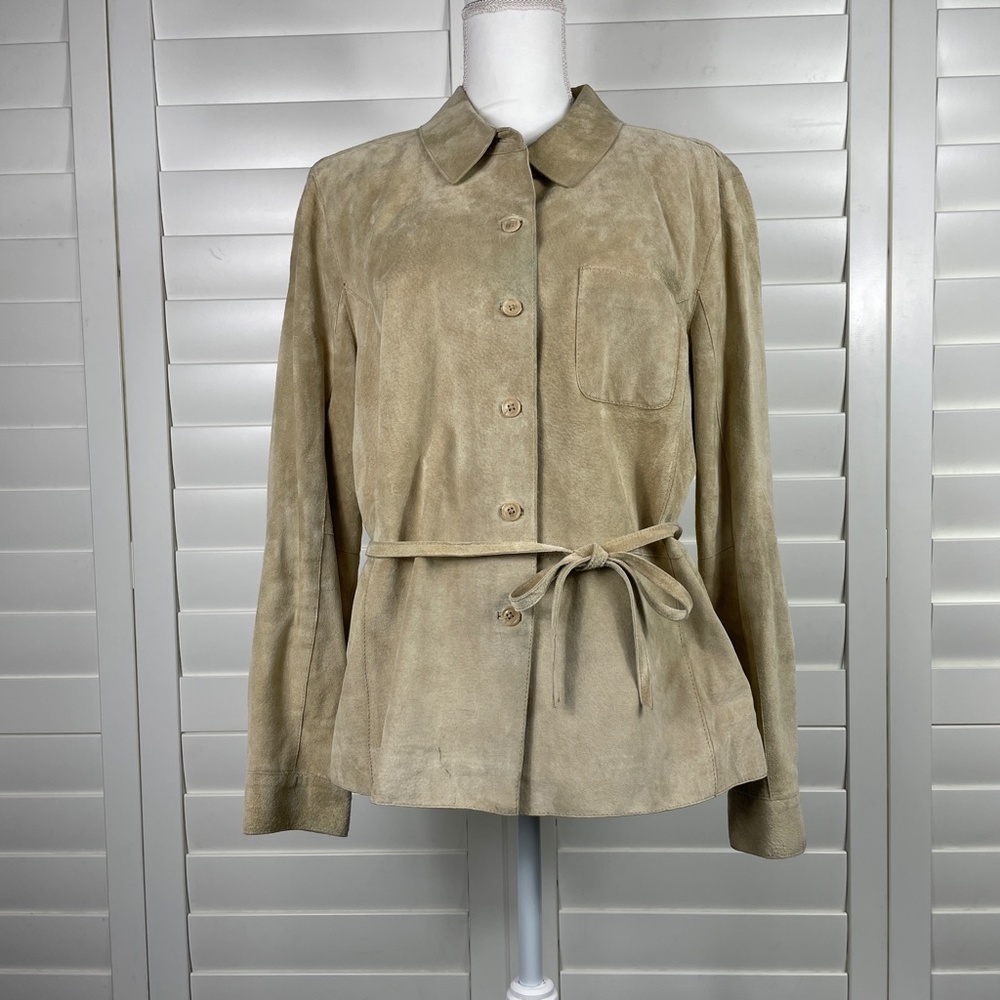 Isaac Mizrahi for Target Leather Jacket, size XL